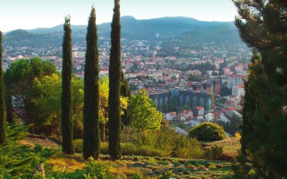 Clermont-Ferand vue depuis le parc Montjuzet